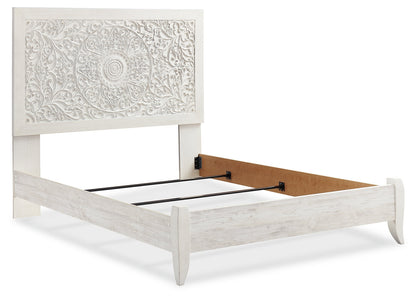 Paxberry Queen Panel Bed, Dresser and Mirror