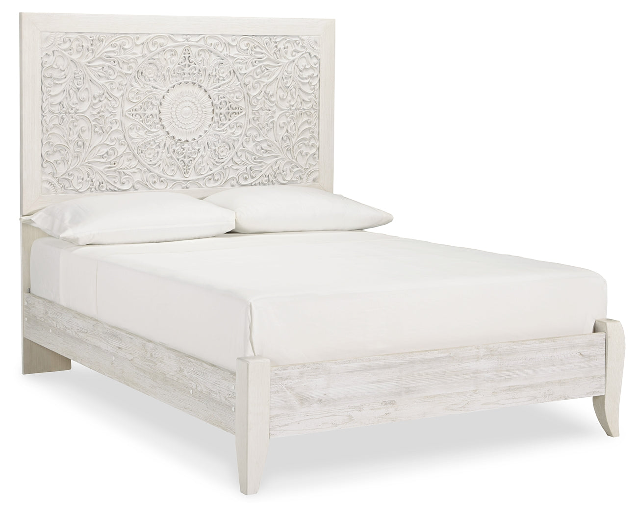 Paxberry Full Panel Bed and Nightstand