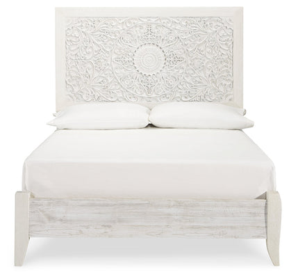 Paxberry Full Panel Bed, Chest and Nightstand