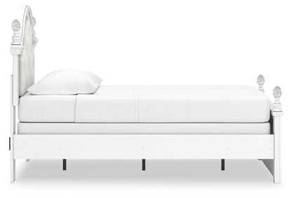 Kozlani Twin Upholstered Panel Bed