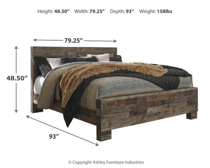 Derekson King Panel Bed