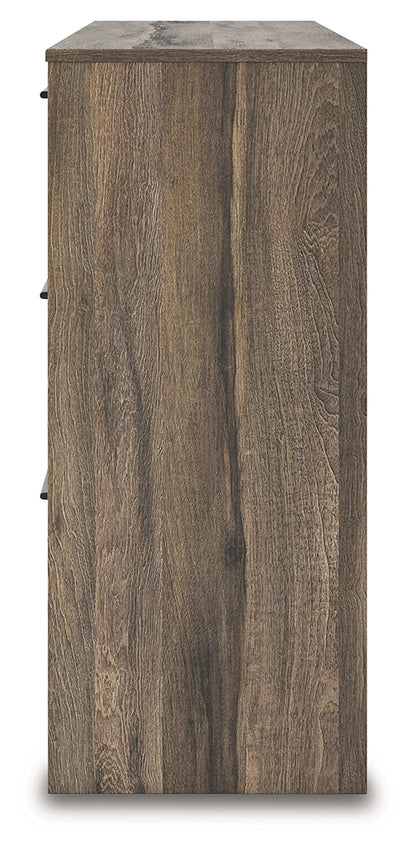 Elbrim Full Storage Bed, Dresser and Nightstand