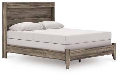 Elbrim Queen Panel Bed, Dresser, Mirror and Nightstand