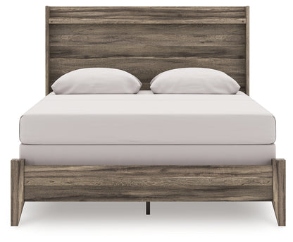Elbrim Queen Panel Bed, Dresser, Mirror and Nightstand