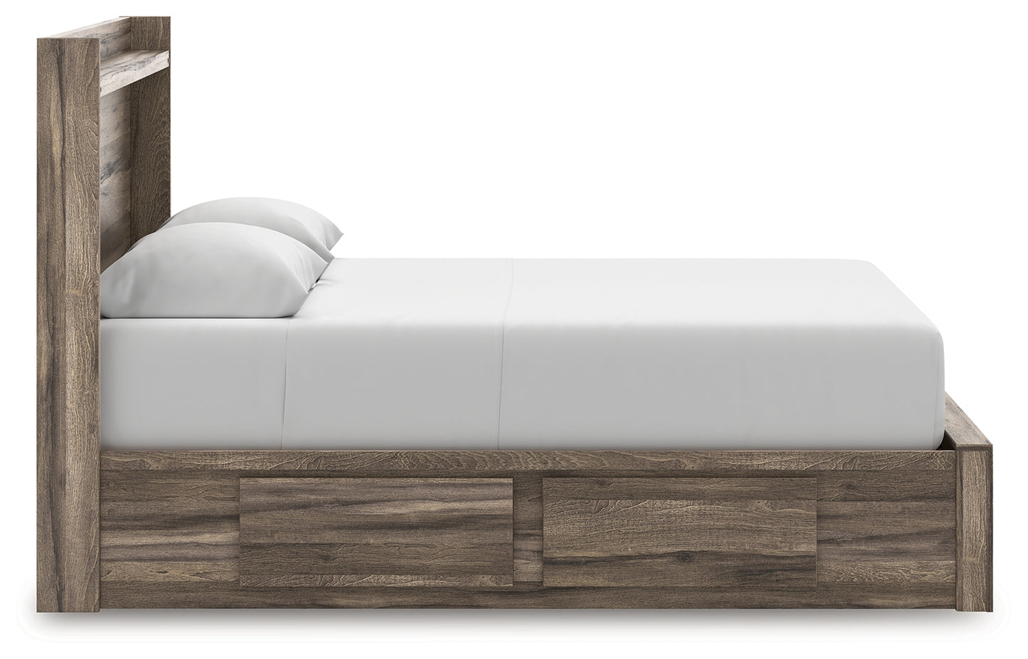 Elbrim Queen Panel Storage Bed, Dresser and Mirror