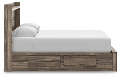 Elbrim Queen Panel Storage Bed, Dresser and Mirror