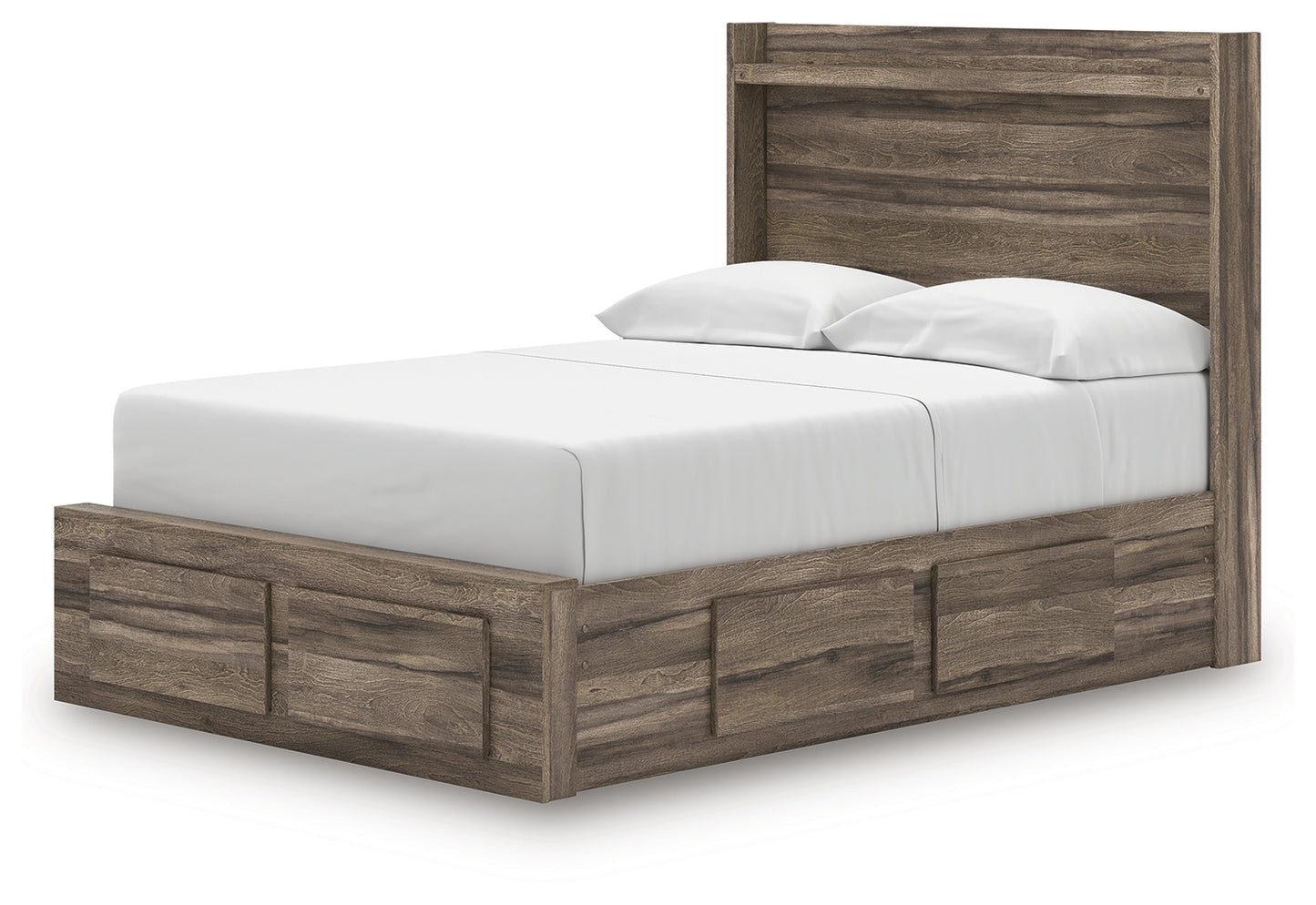 Elbrim Full Panel Storage Bed, Dresser and Mirror