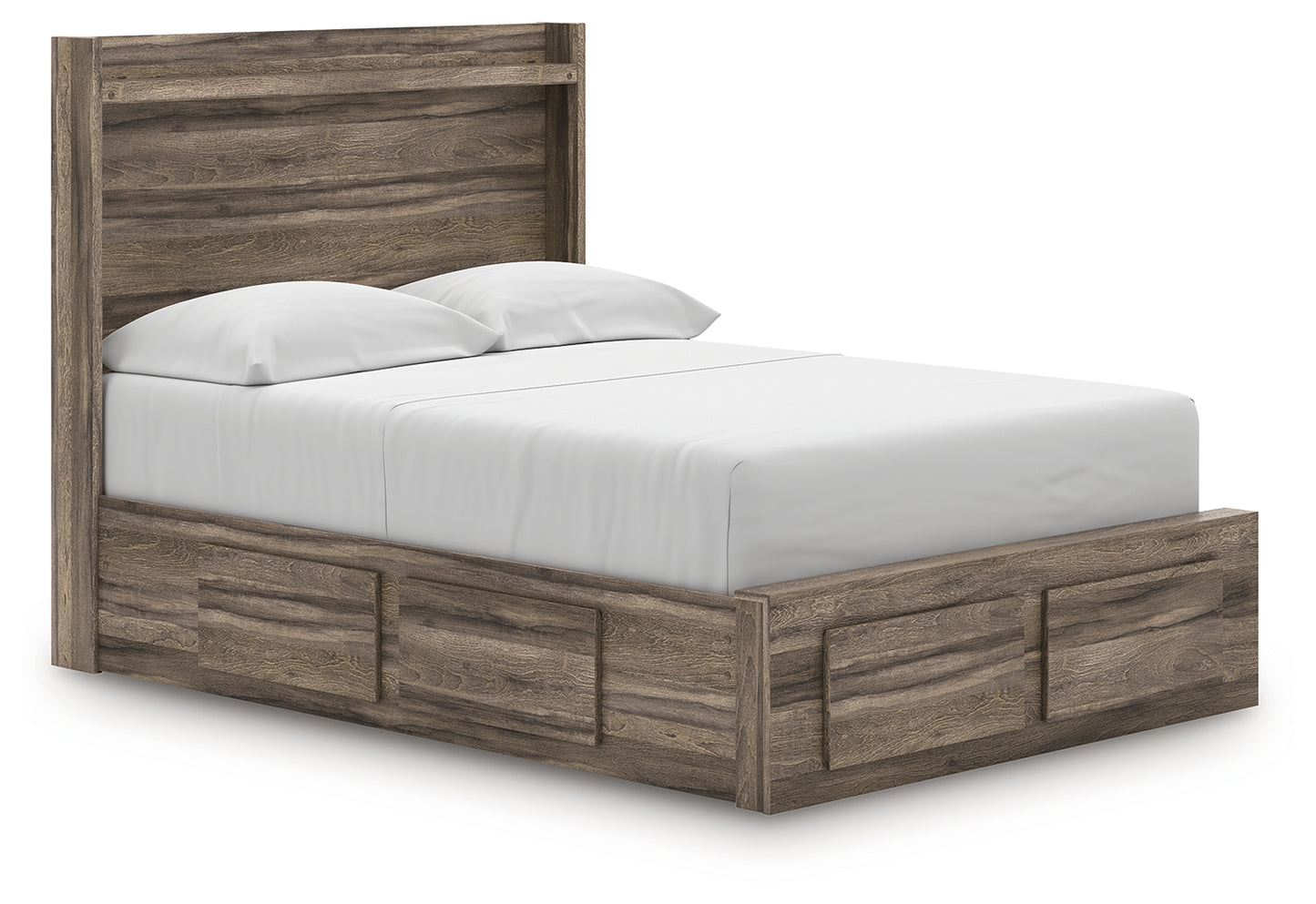 Elbrim Full Panel Storage Bed, Dresser and Mirror