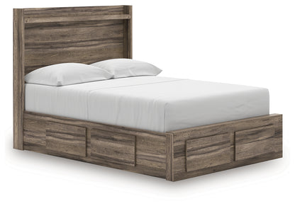 Elbrim Full Panel Storage Bed, Dresser and Mirror