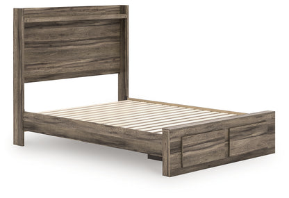 Elbrim Full Panel Storage Bed, Dresser and Mirror