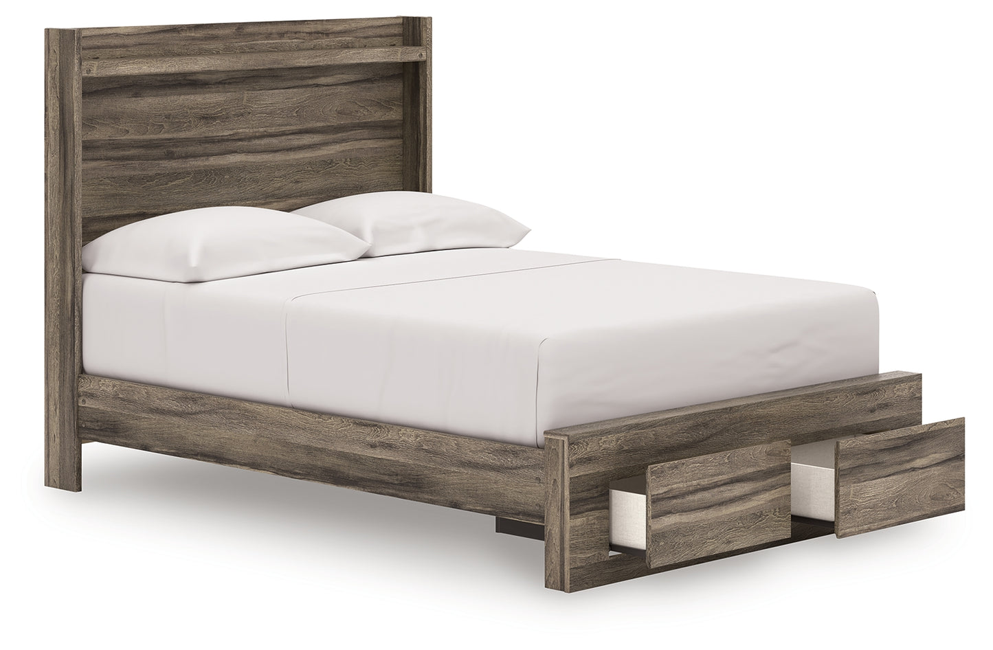 Elbrim Full Panel Storage Bed, Dresser and Mirror
