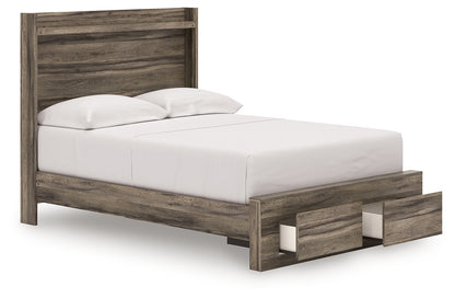 Elbrim Full Panel Storage Bed, Dresser and Mirror
