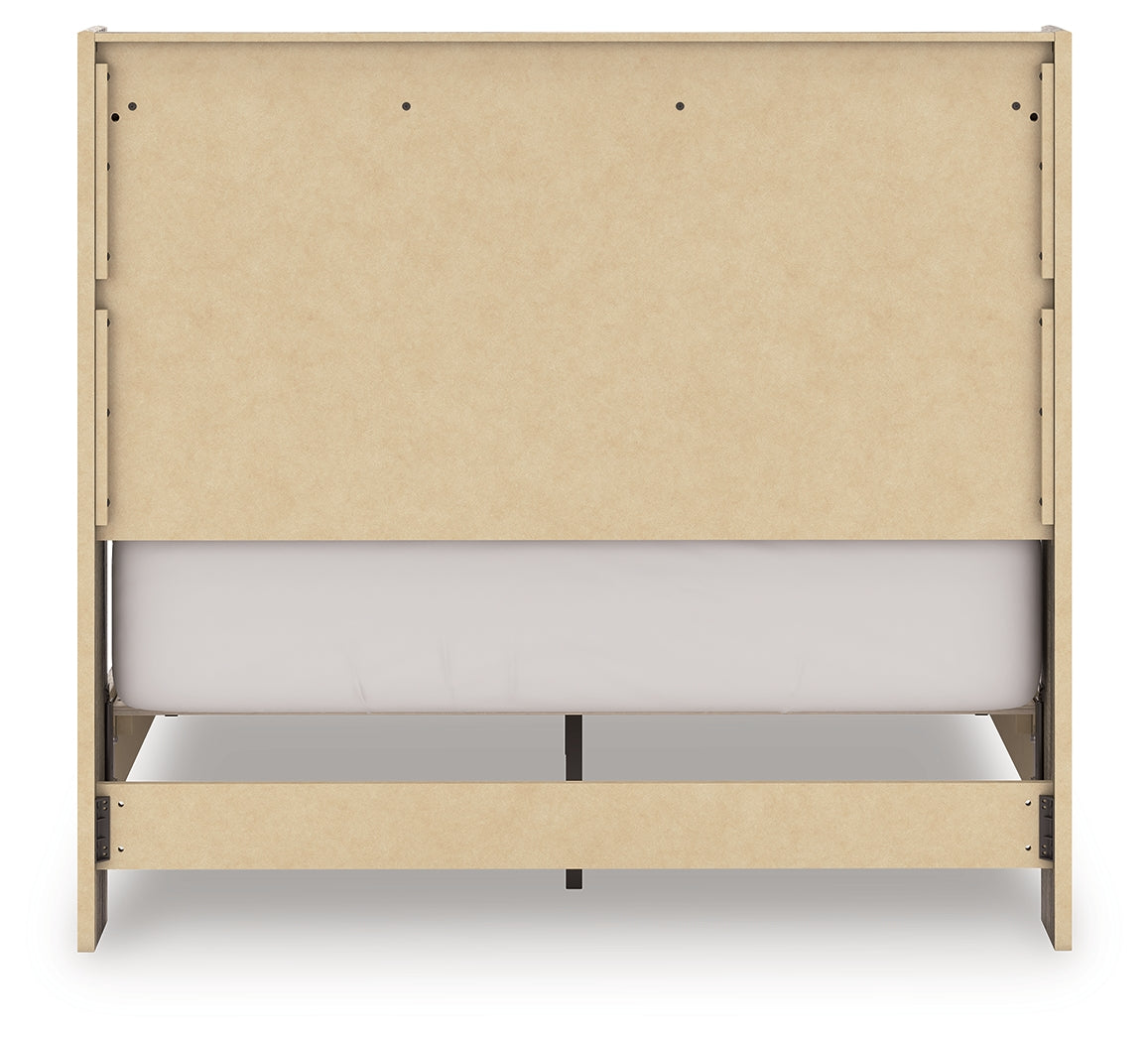 Elbrim Full Panel Storage Bed, Dresser and Mirror