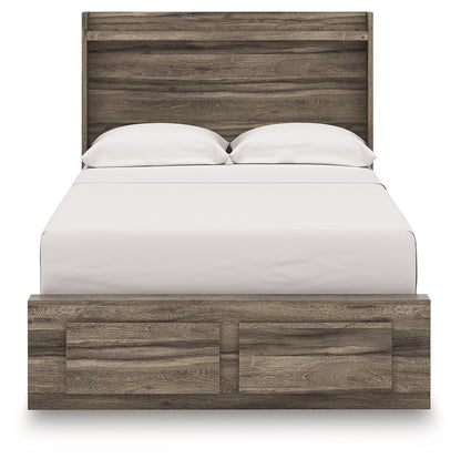 Elbrim Full Panel Storage Bed, Dresser and Mirror