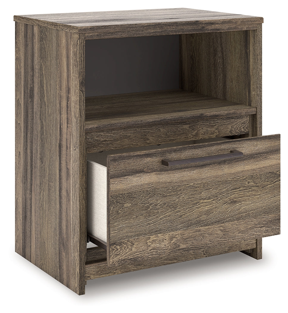 Elbrim Queen Panel Bed, Dresser, Mirror and Nightstand