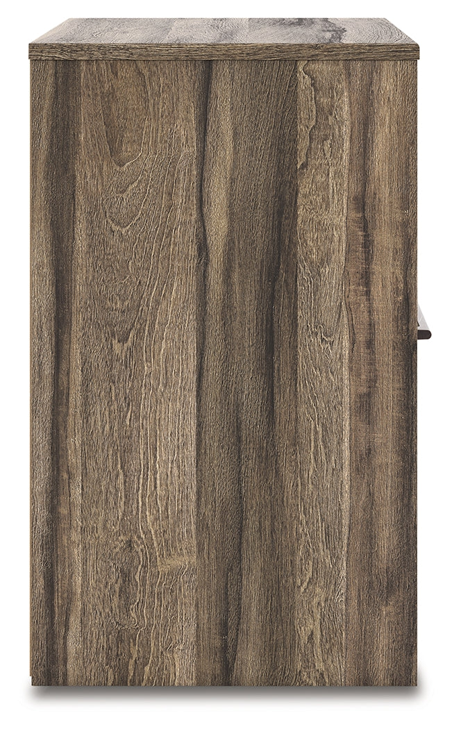 Elbrim Full Storage Bed, Dresser and Nightstand