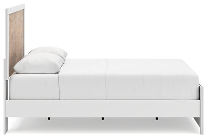 Charbitt Queen Panel Bed, Dresser, Mirror and Nightstand
