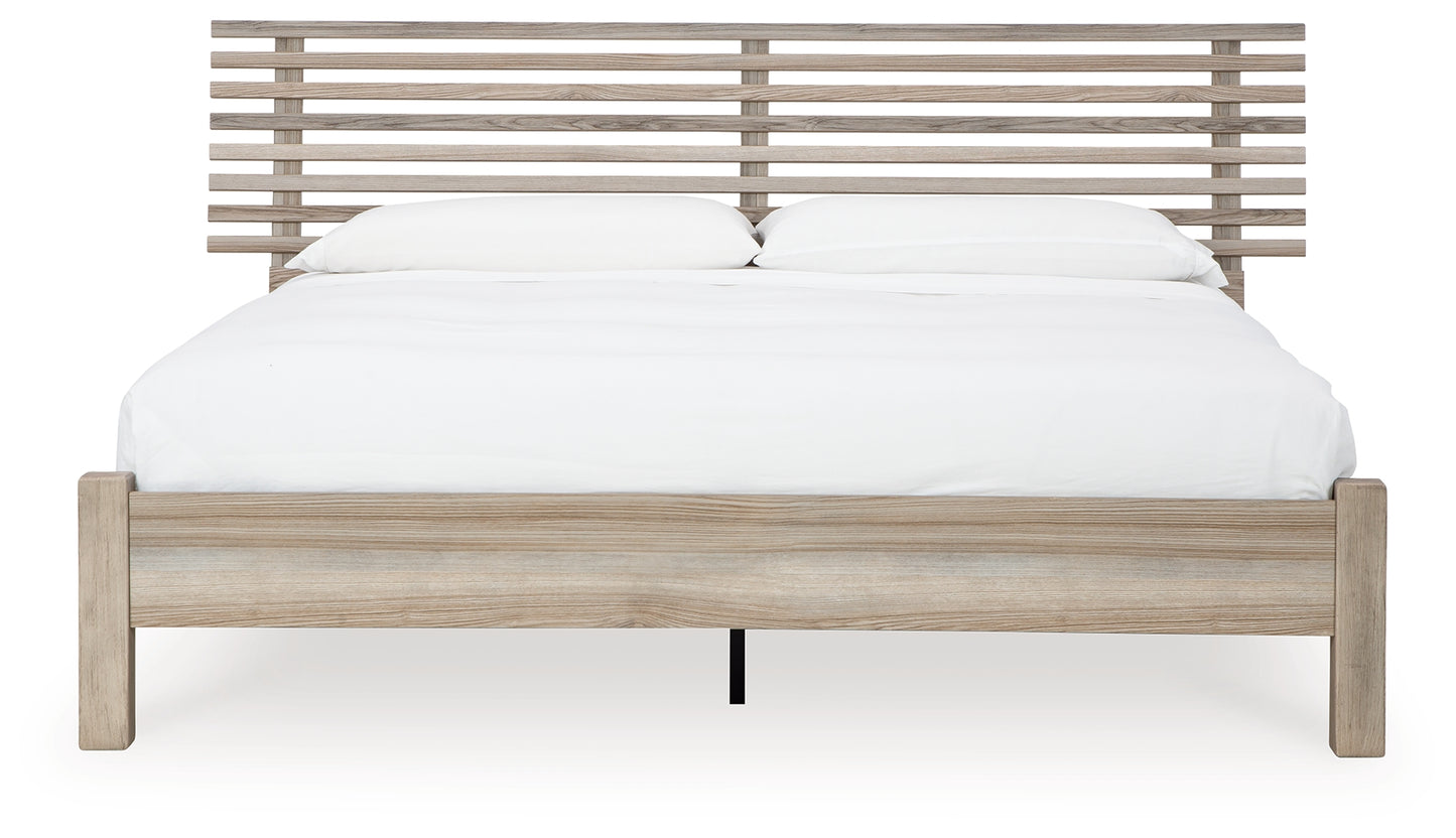 Hasbrick King Slat Panel Bed