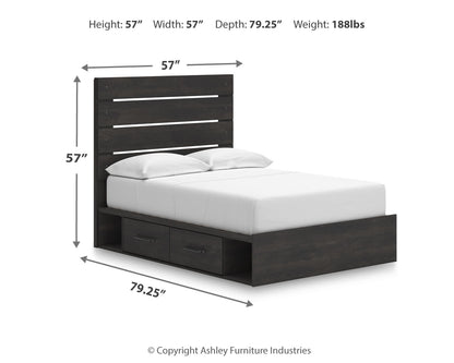 Hollivern Full Panel Storage Bed