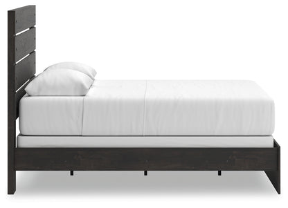 Hollivern Queen Panel Bed, Dresser, Mirror and Nightstand