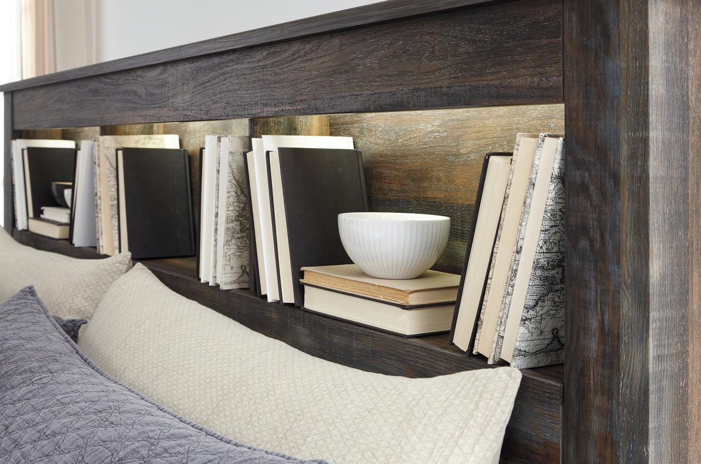 Drystan Queen Bookcase Headboard