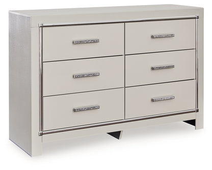 Zyniden Full Panel Bed and Dresser