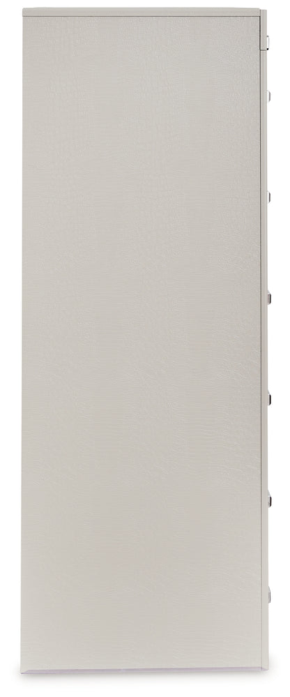 Zyniden Full Panel Bed, 2 Chests and Nightstand
