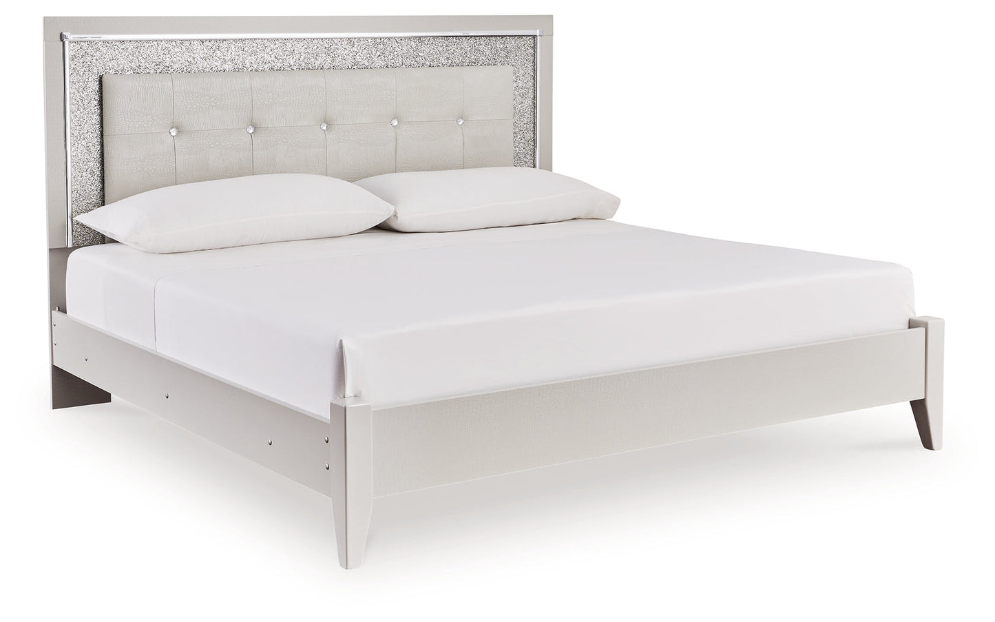 Zyniden Queen Panel Bed, Dresser, Mirror and 2 Nightstands