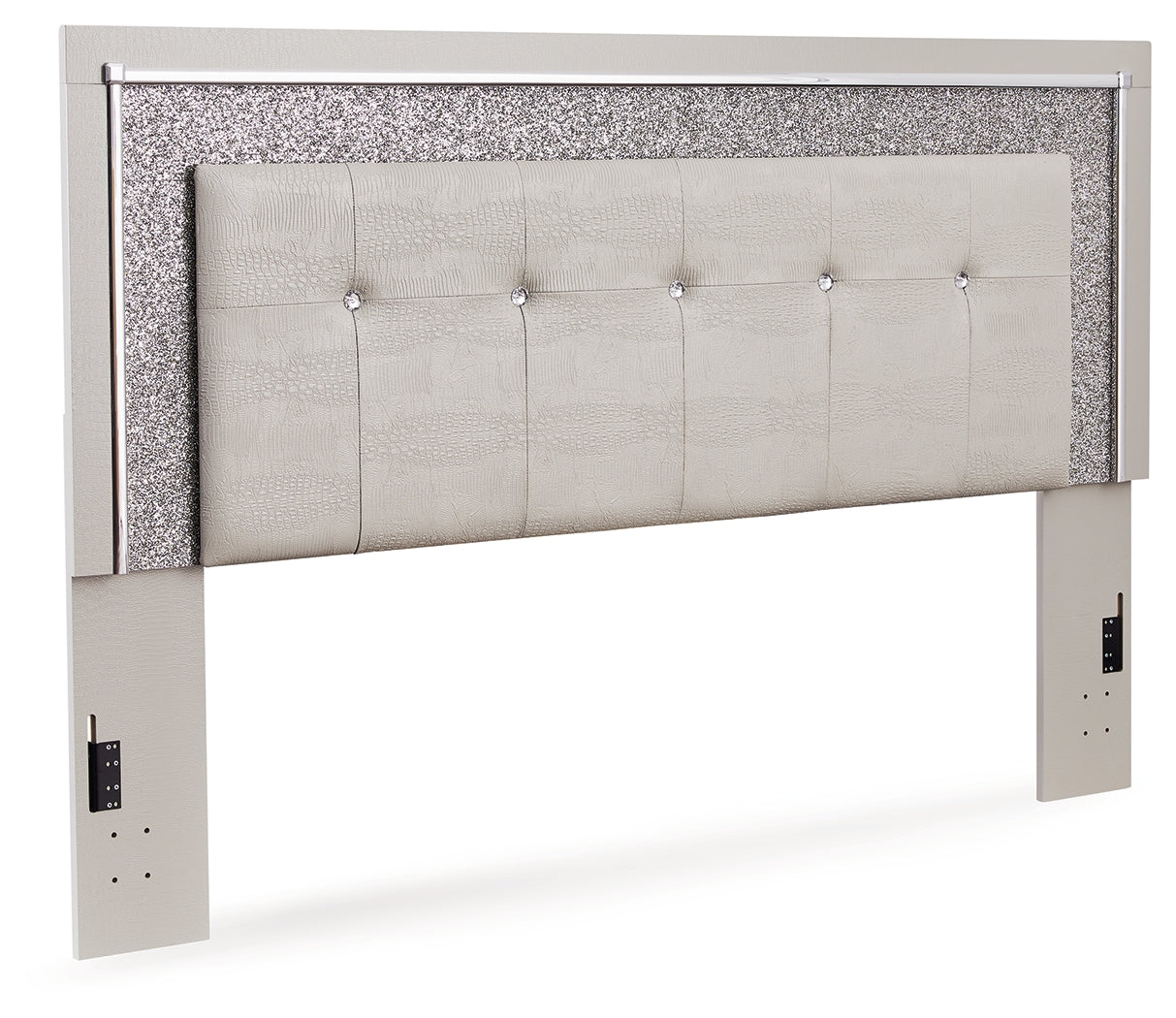 Zyniden Full Panel Headboard Bed, Dresser, Mirror, Chest and Nightstand