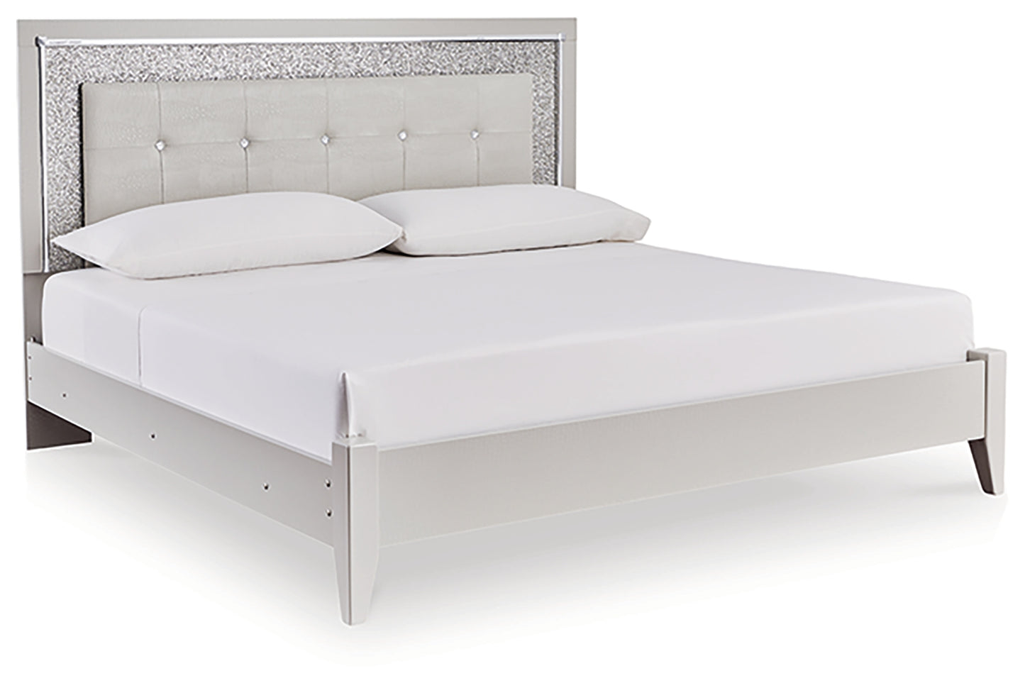 Zyniden Full Panel Bed, Dresser, Mirror and Nightstand