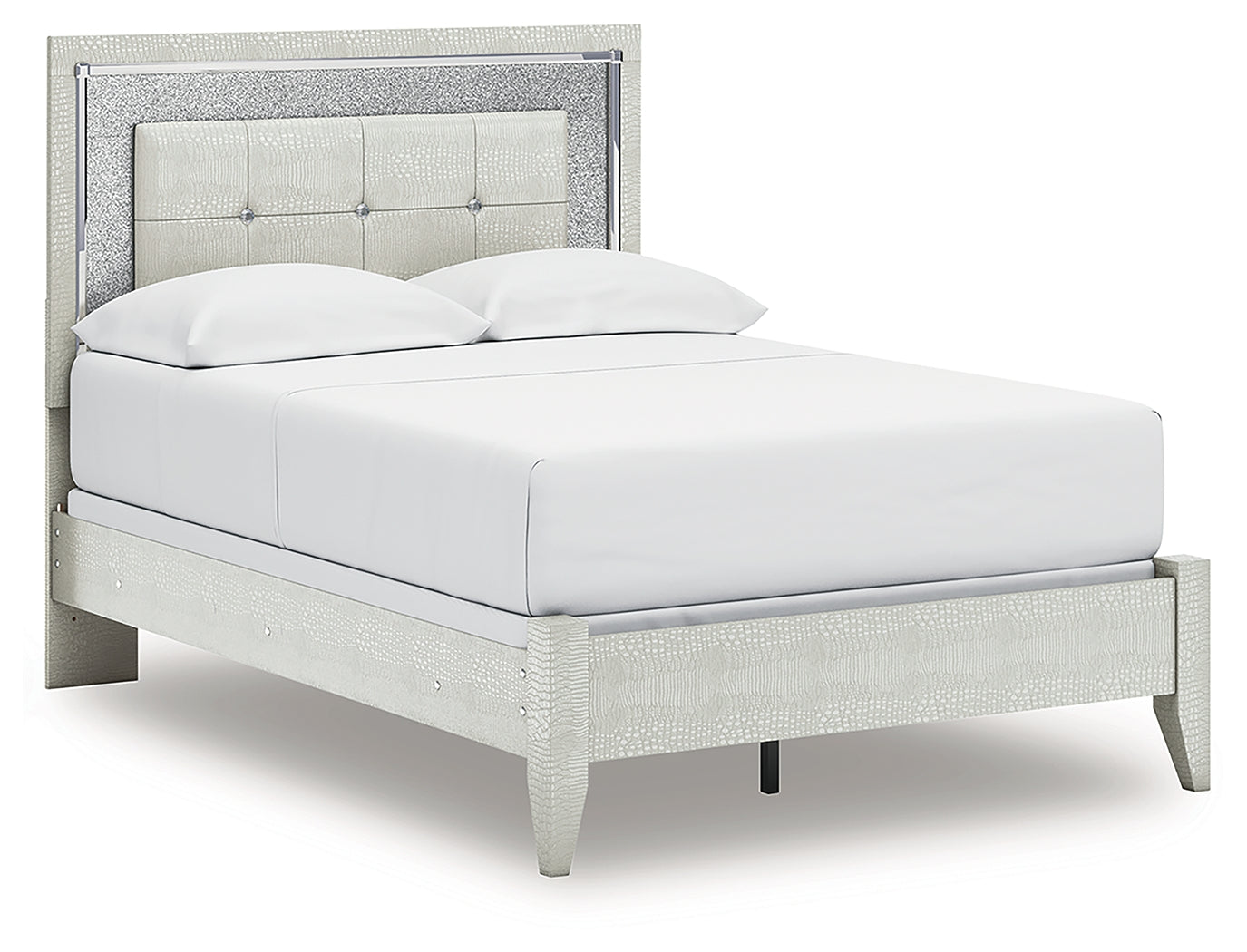 Zyniden Full Panel Bed and Dresser