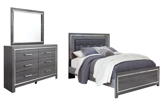 Lodanna Queen Panel Bed, Dresser and Mirror