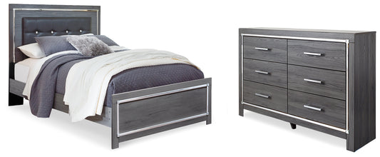 Lodanna Queen Panel Bed and Dresser