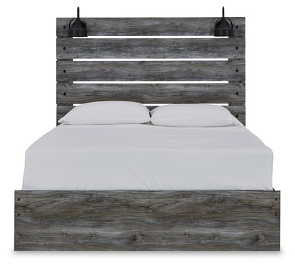 Baystorm Queen Panel Bed, Chest and Nightstand