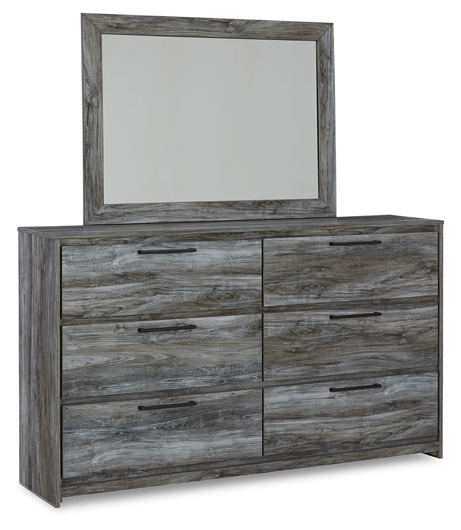 Baystorm King Panel Headboard, Dresser and Mirror