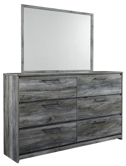 Baystorm Twin Panel Bed Headboard, Dresser, Mirror and Nightstand