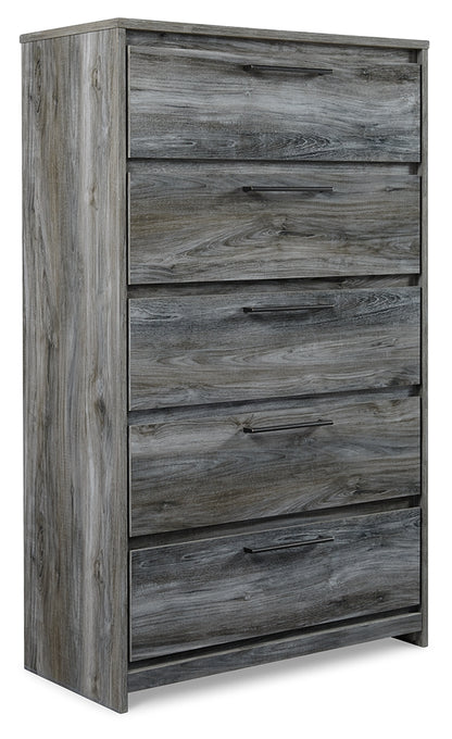 Baystorm King Storage Bed, Dresser, Mirror, Chest and 2 Nightstands