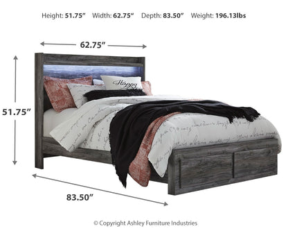 Baystorm Queen Panel Storage Bed with Chest