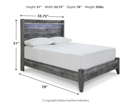 Baystorm Full Panel Bed and Chest