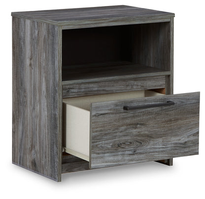 Baystorm King Panel Bed, Dresser, Mirror, Chest and 2 Nightstands