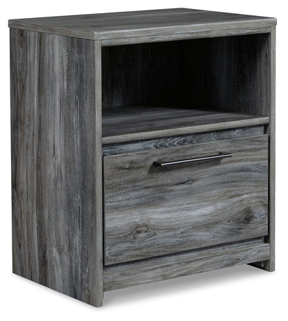 Baystorm King Panel Bed, Dresser, Mirror, Chest and 2 Nightstands