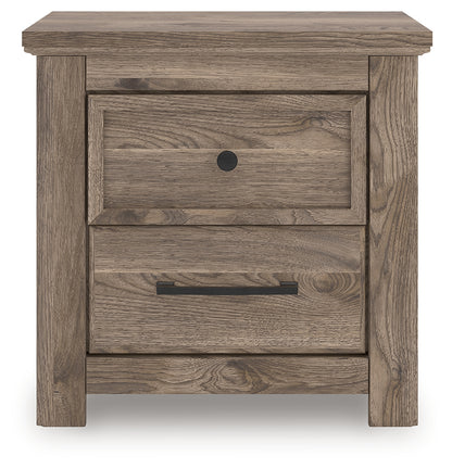 Rusticott Queen Panel Bed, Dresser and Nightstand