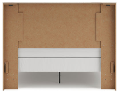 Lawroy Queen Panel Bed, Dresser and Mirror
