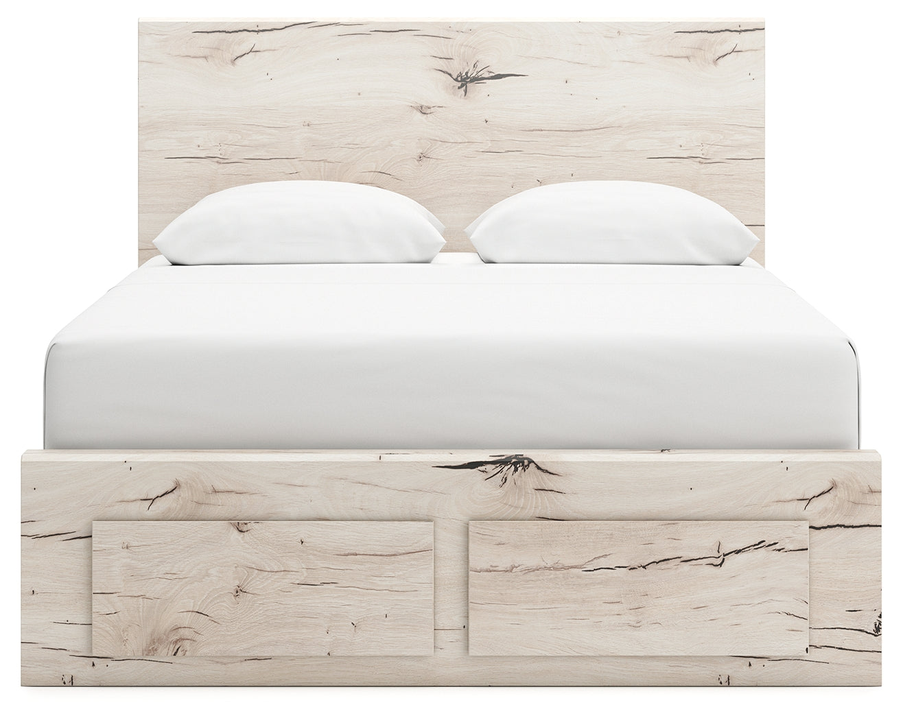 Lawroy Queen Storage Bed, 2 Dressers, Mirror and 2 Nightstands