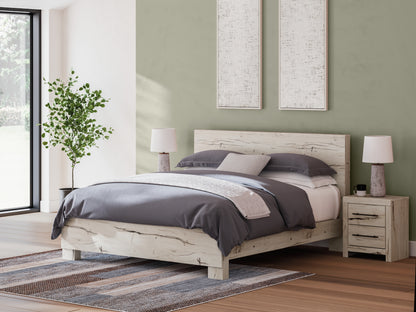 Lawroy King Panel Bed, Dresser, Mirror, Chest and Nightstand
