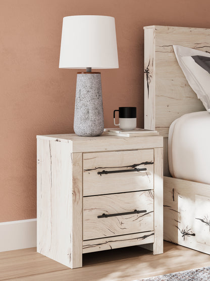 Lawroy Full Panel Storage Bed, Dresser, Mirror and Nightstand