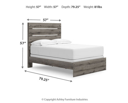 Graystorm Full Panel Bed