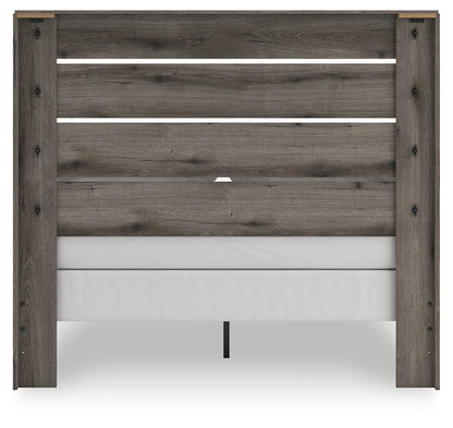 Graystorm Queen Panel Bed