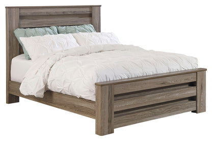 Zelen Queen Panel Bed, Dresser and Mirror