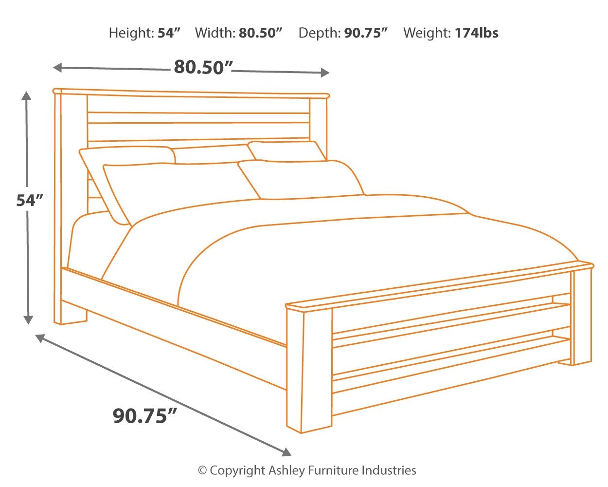 Zelen King Panel Bed, Dresser, Mirror and Nightstand